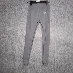 Gymshark Vital Seamless Legging Women Compression High Waist Shaping Grey XS